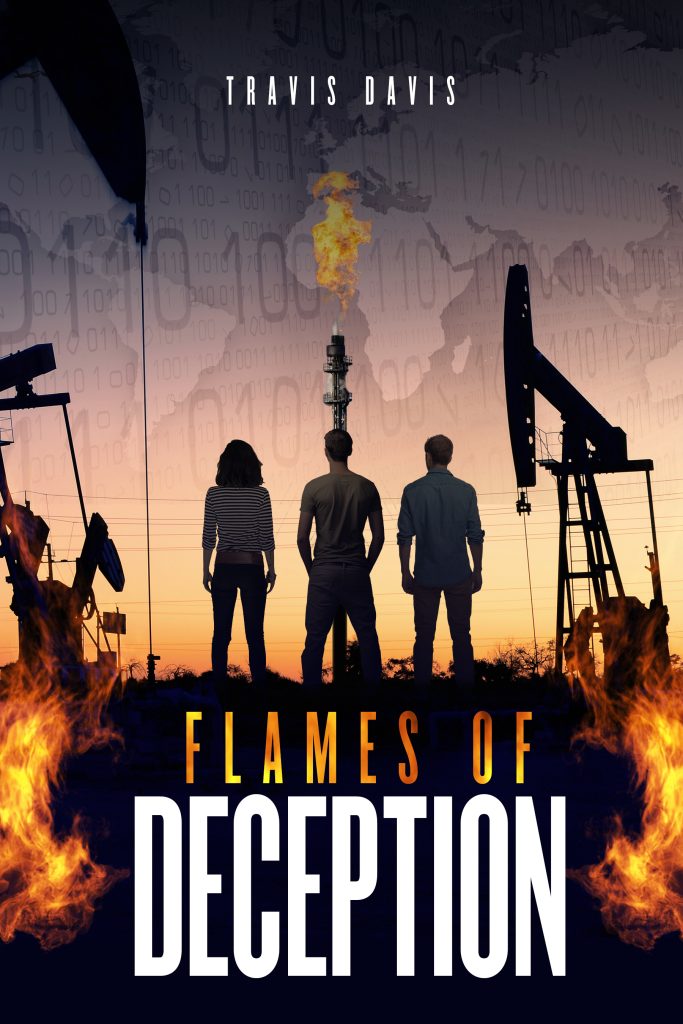 Flames of Deception Cover Travis Davis